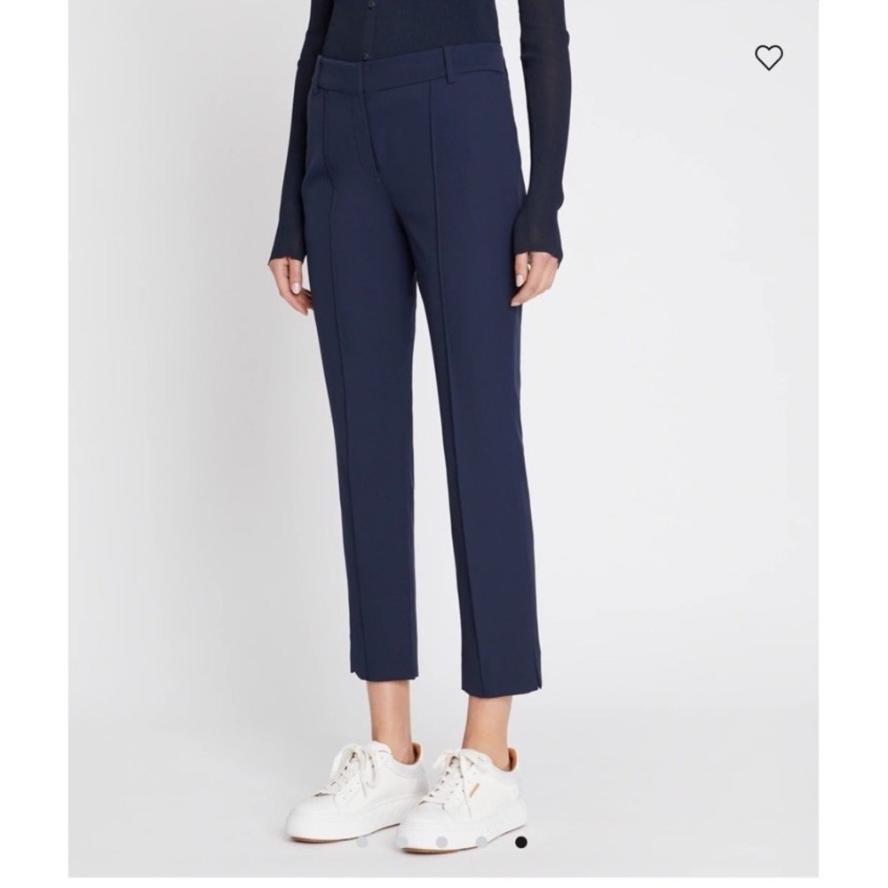 Tory Burch Tory Sport Tech Twill Golf Pants Navy Blue Size 14 MSRP $220 63886
